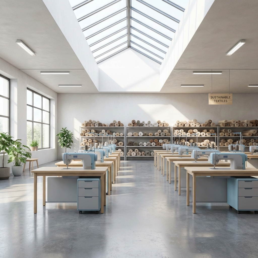 Modern textile manufacturing in India