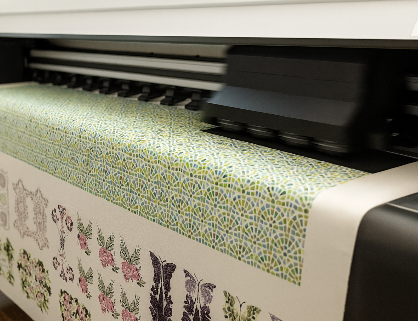 Digital textile printing at Krazy Kreators