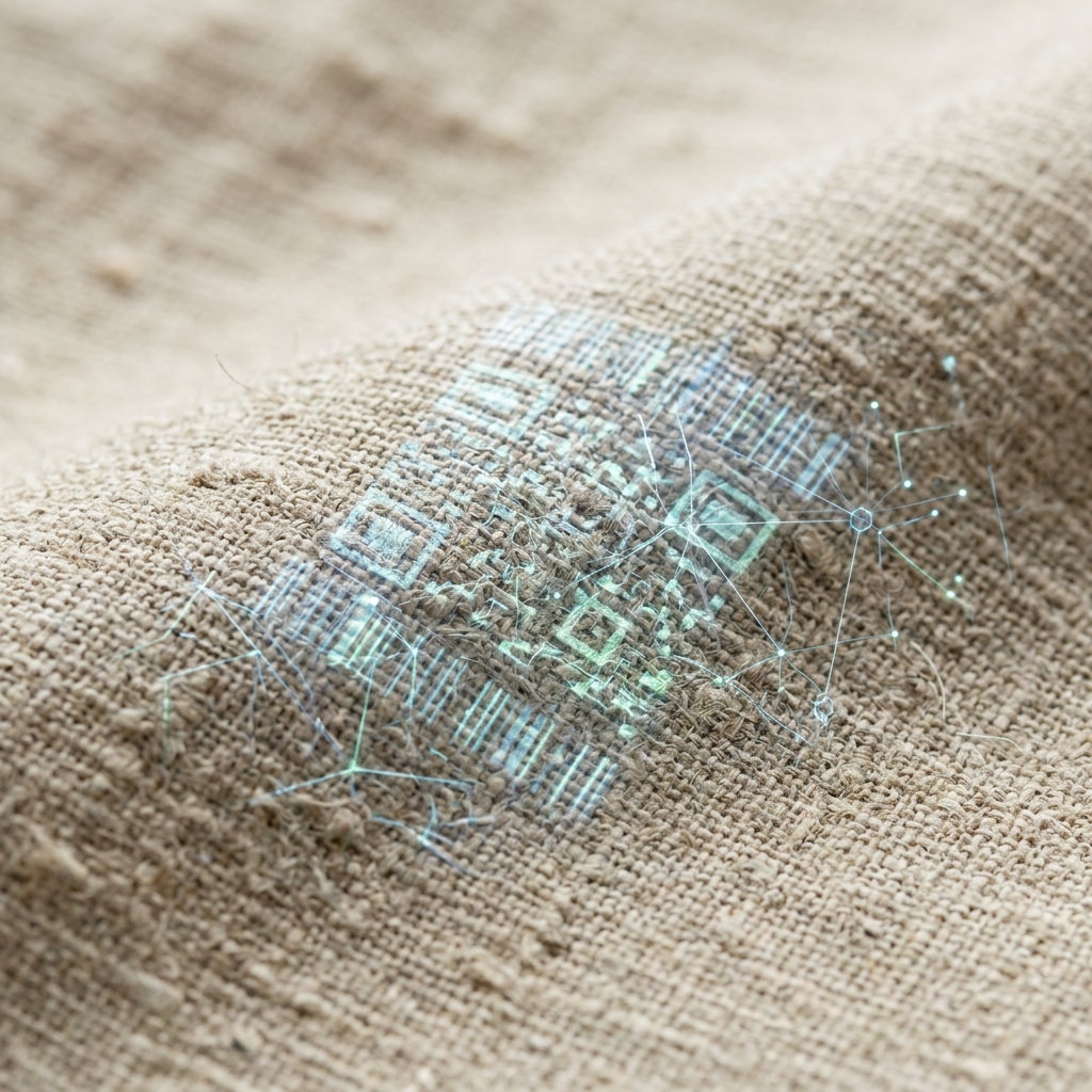 Digital Product Passport fabric concept