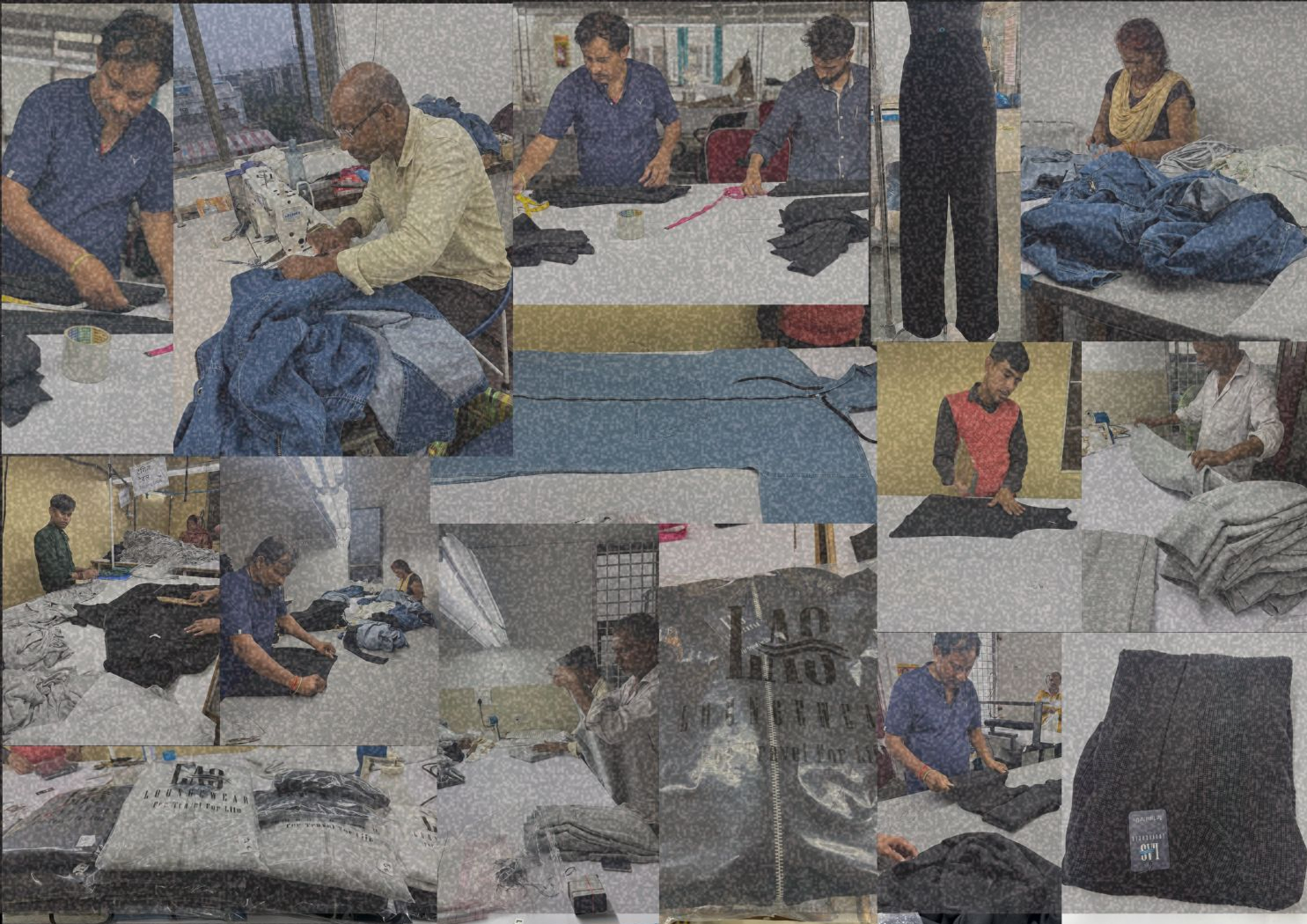 Production and packaging process